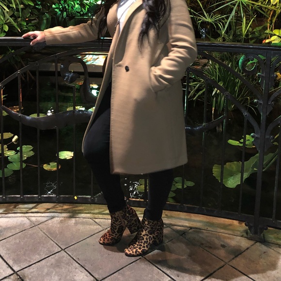 ASOS Lost Ink Leopard Wide Ankle Boots - Picture 9 of 9